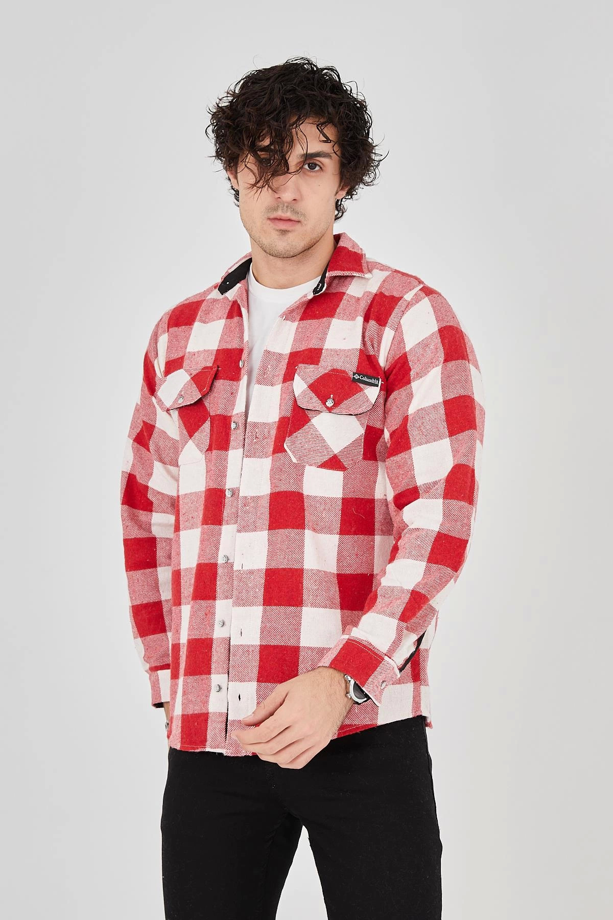 pilelistore Oduncu Gömlek - Pembe fotoğrafı 5 (önizleme)