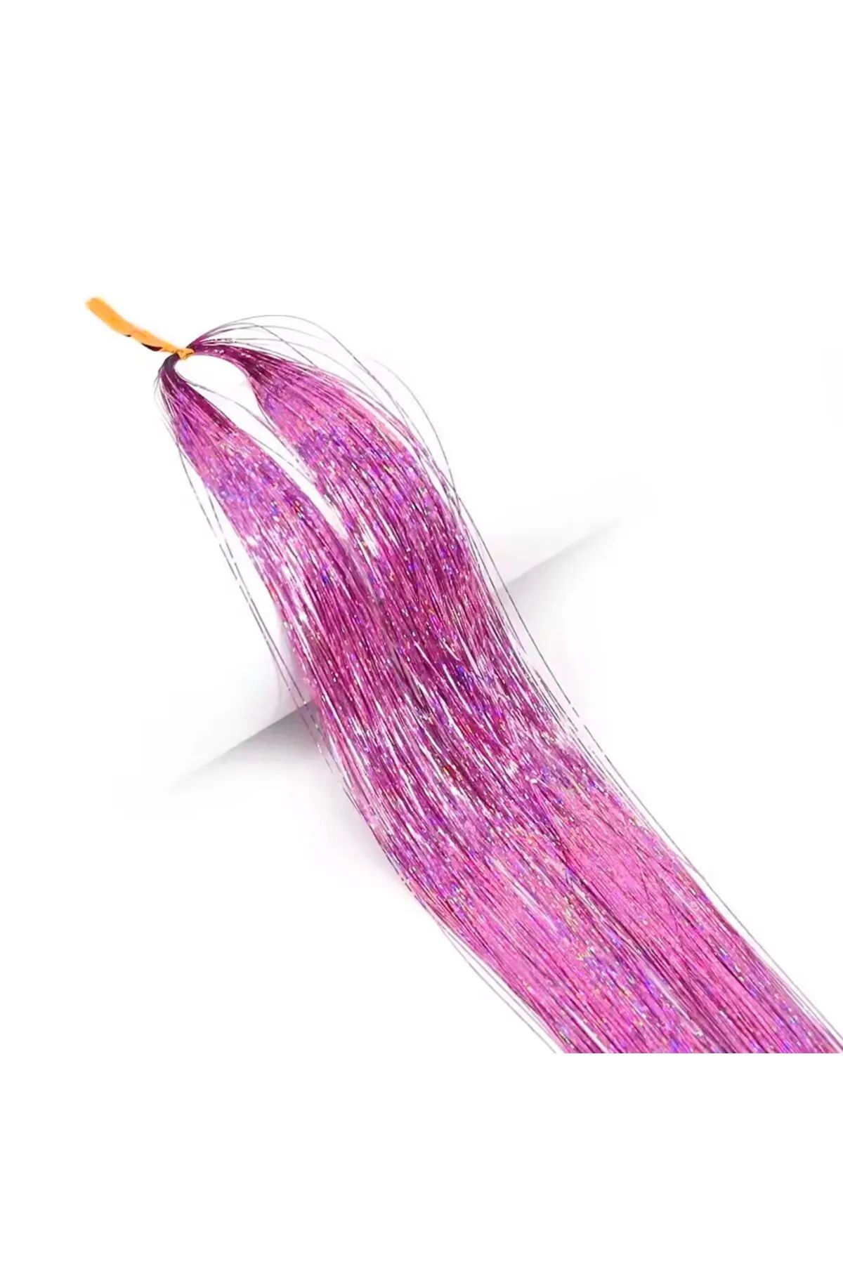 Herşey Nota Hair Tinsel Saç Simi 200 Tel 120 cm Simli Saç Kaynak Örmeli Saç Aksesuarı