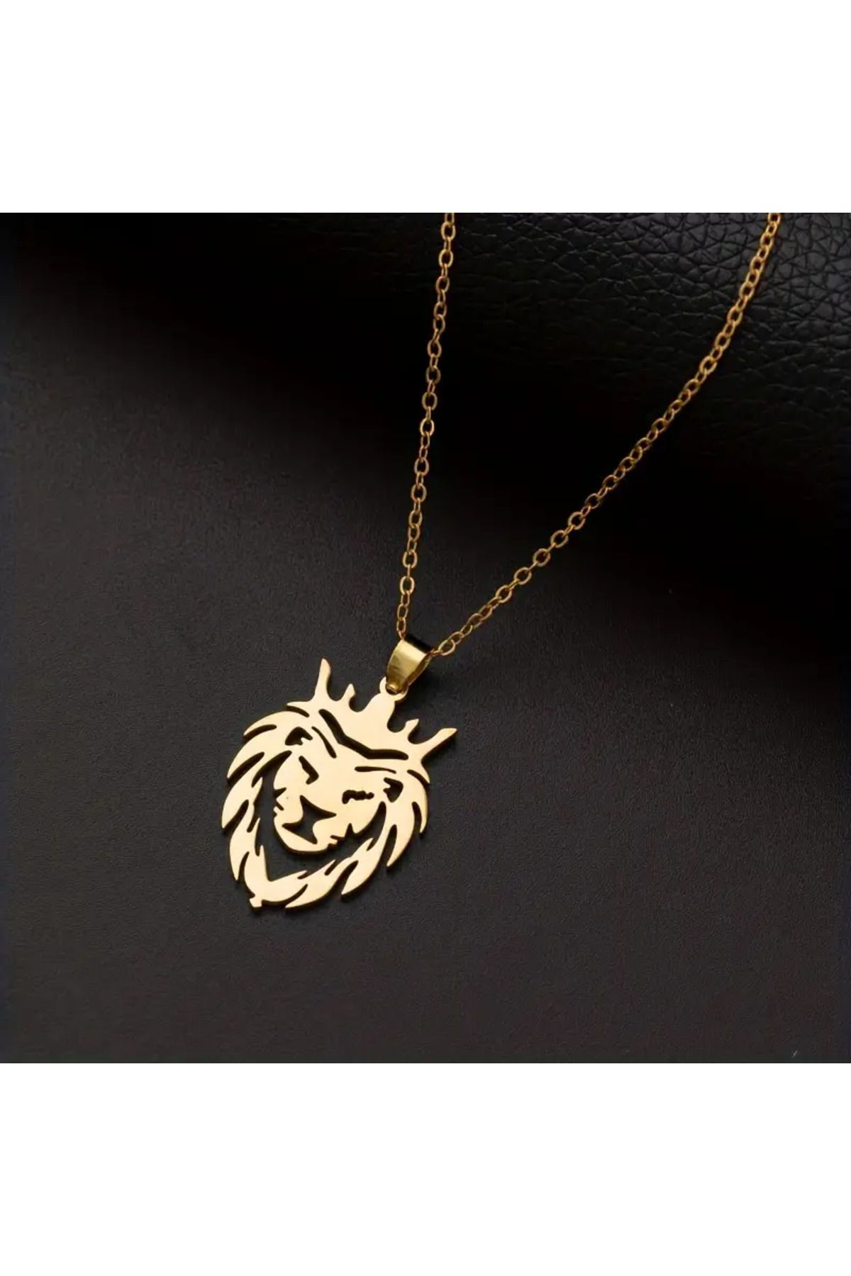 Fashionjewelery Aslan Kolye Gold