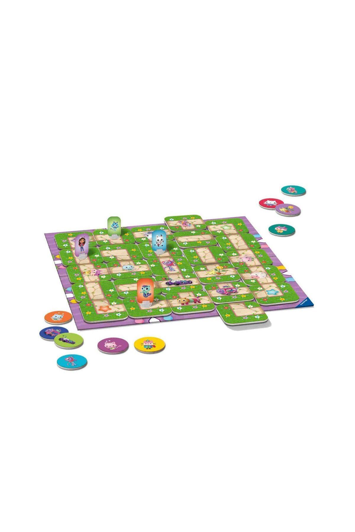 RAVENSBURGER Gabbys Dolhouse Labirent   Kutu Oyunu