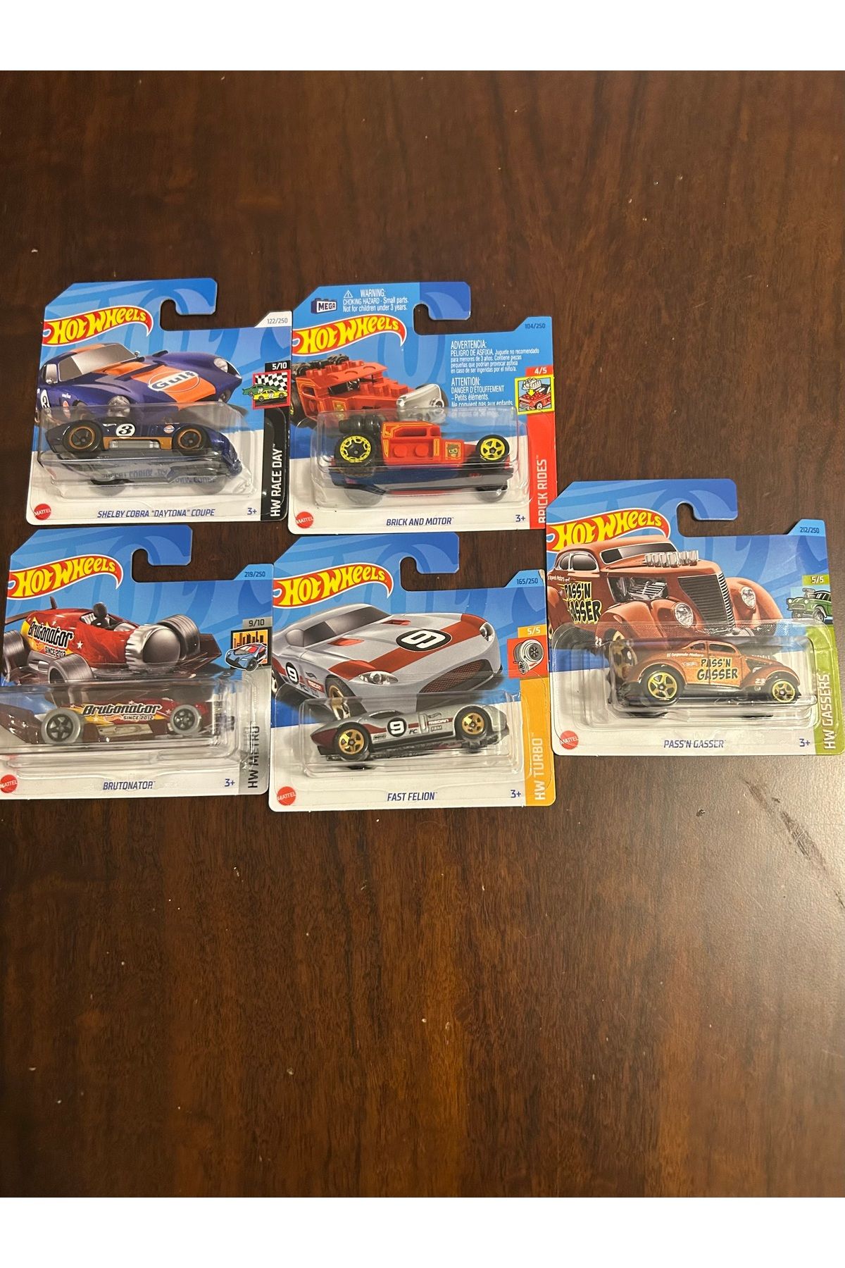 Hotwhells Hotwheels tekli araba 5 li