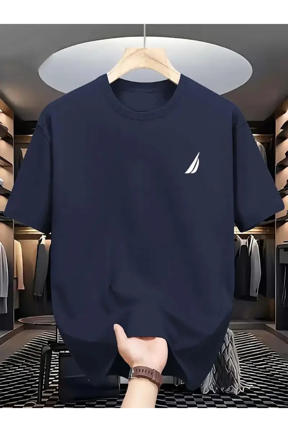 MANCY Unisex Tasarım Baskılı Oversize %100 Pamuk T-shirt