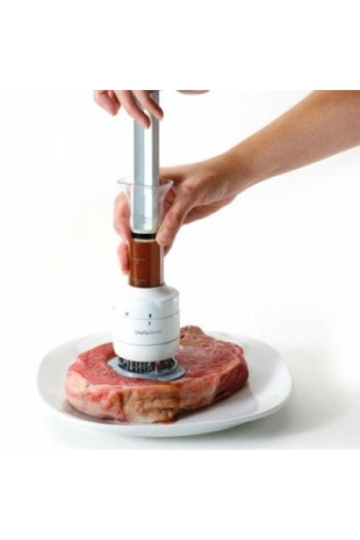 FOXMAG24-Meat injector, sauce injector, for meat, sauce infusion, MAN 6667 3