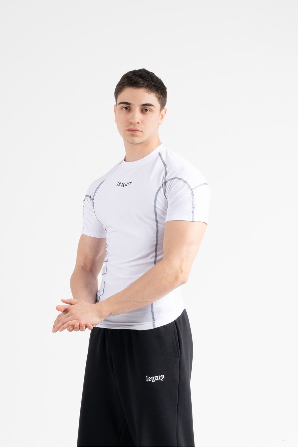 LEGACY'S ROAD Legacy Power Kısa Kollu Compression T-Shirt