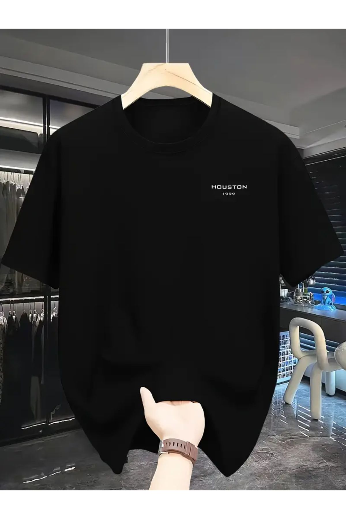 MANCY Unisex Baskılı Oversize T-shirt