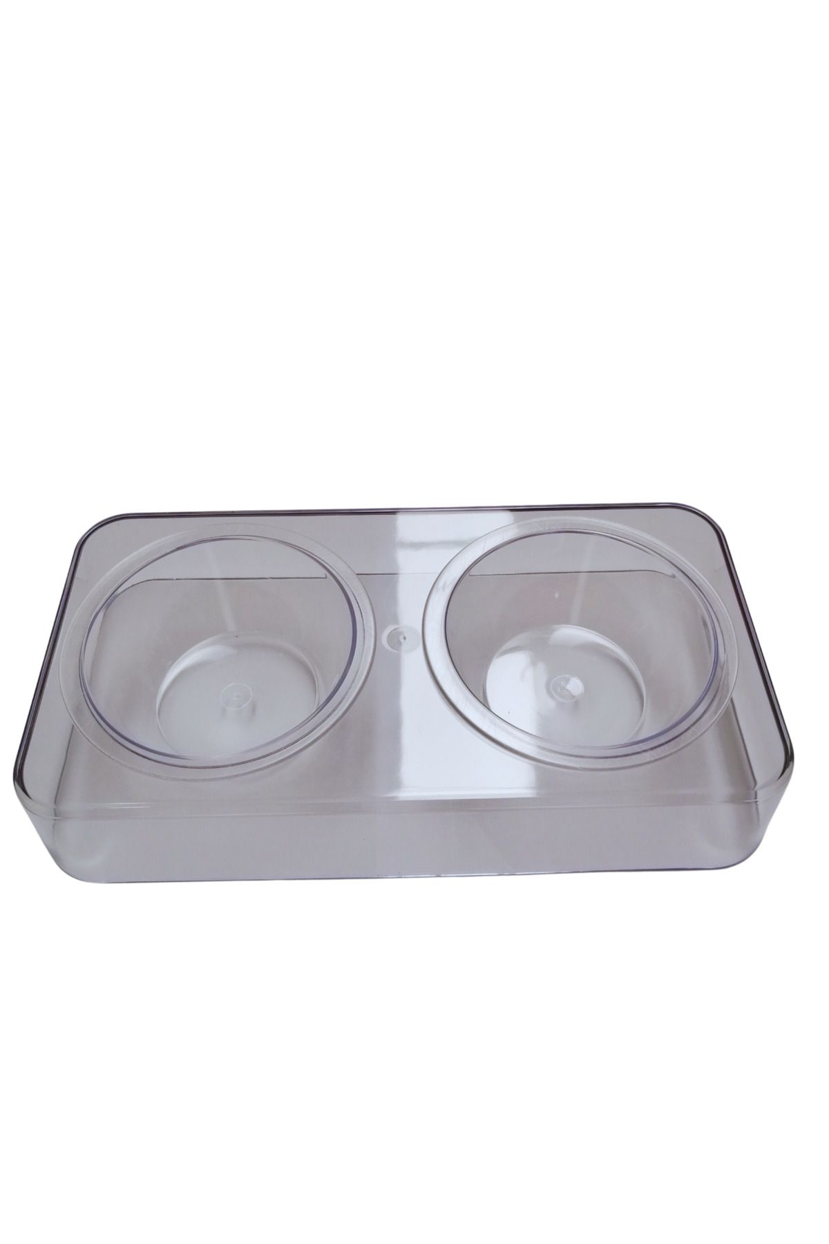 içmak plastik Kristal ikili mama kabı