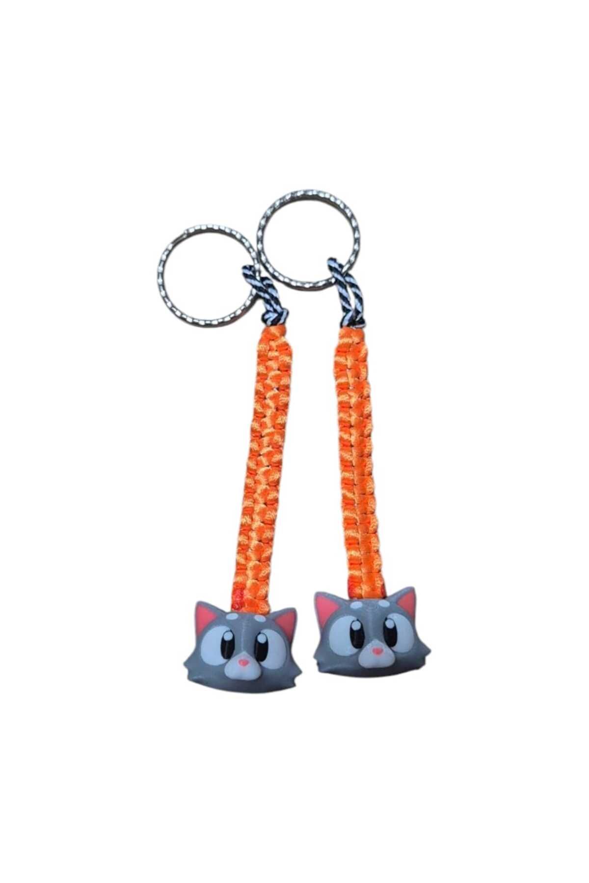 moonparacord Kedi Anahtarlık