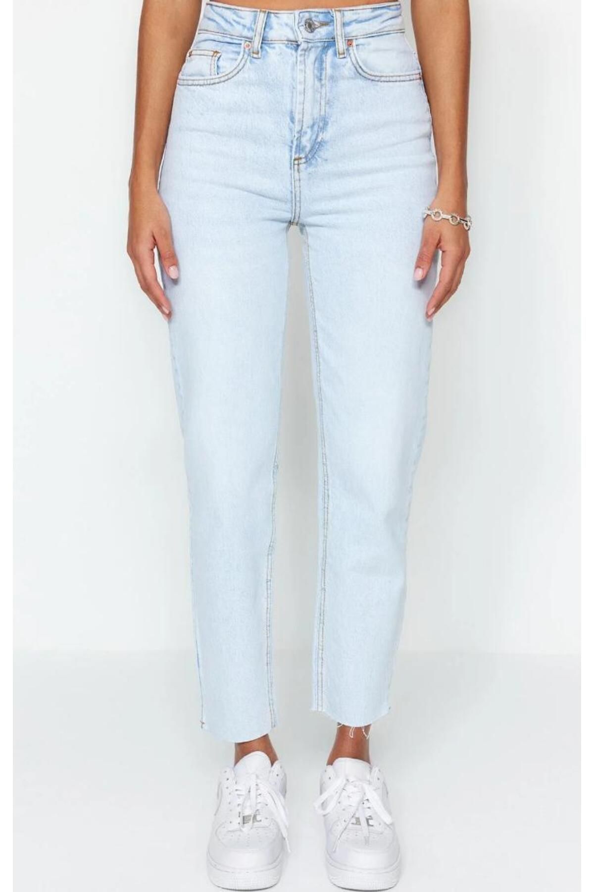 KARACAN COMPANY More Sustainable Yüksek Bel Slim Mom Jeans