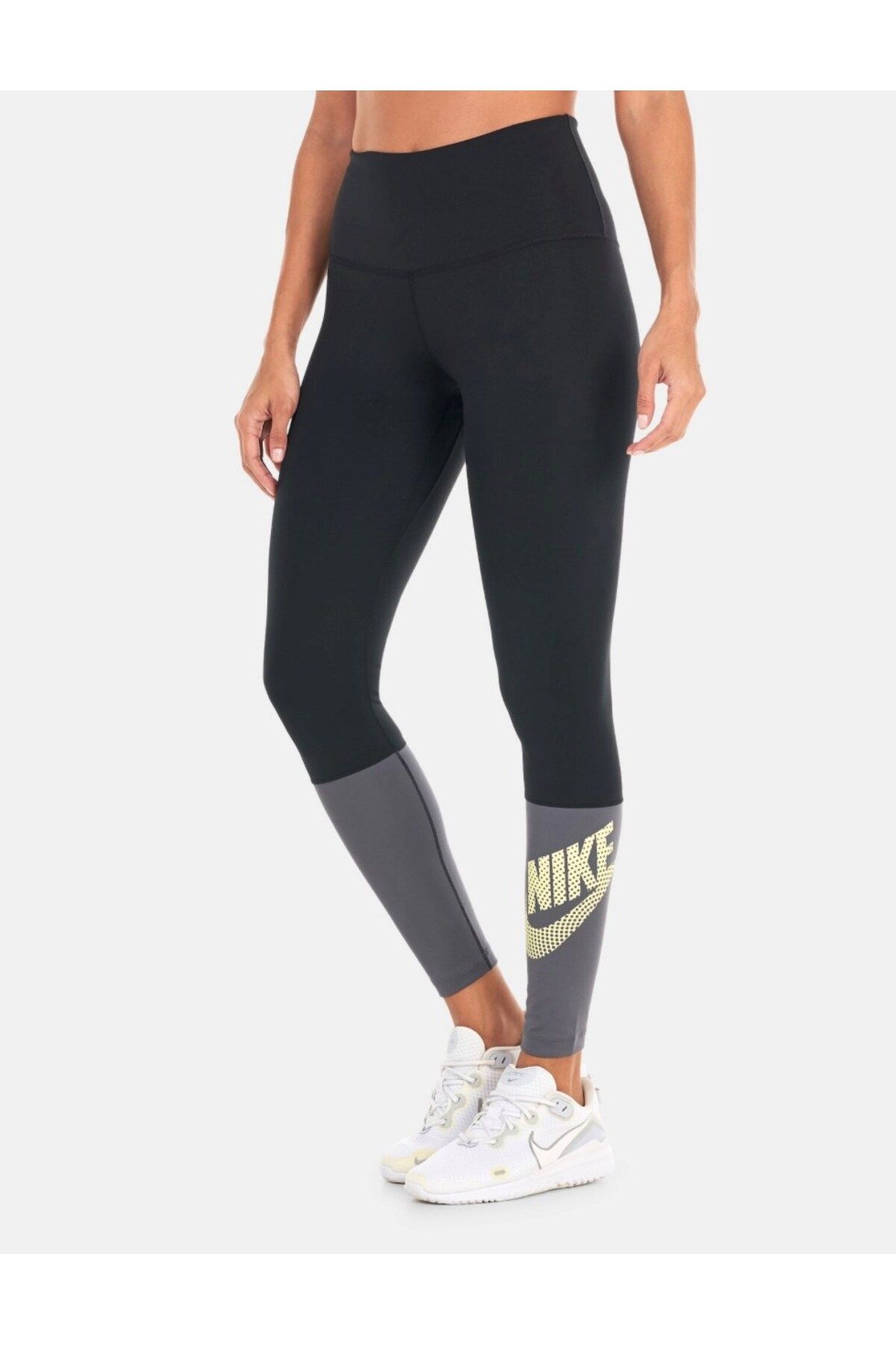 Nike Dri-Fit One Colorblock High-Waisted Dance Training Kadın Tayt