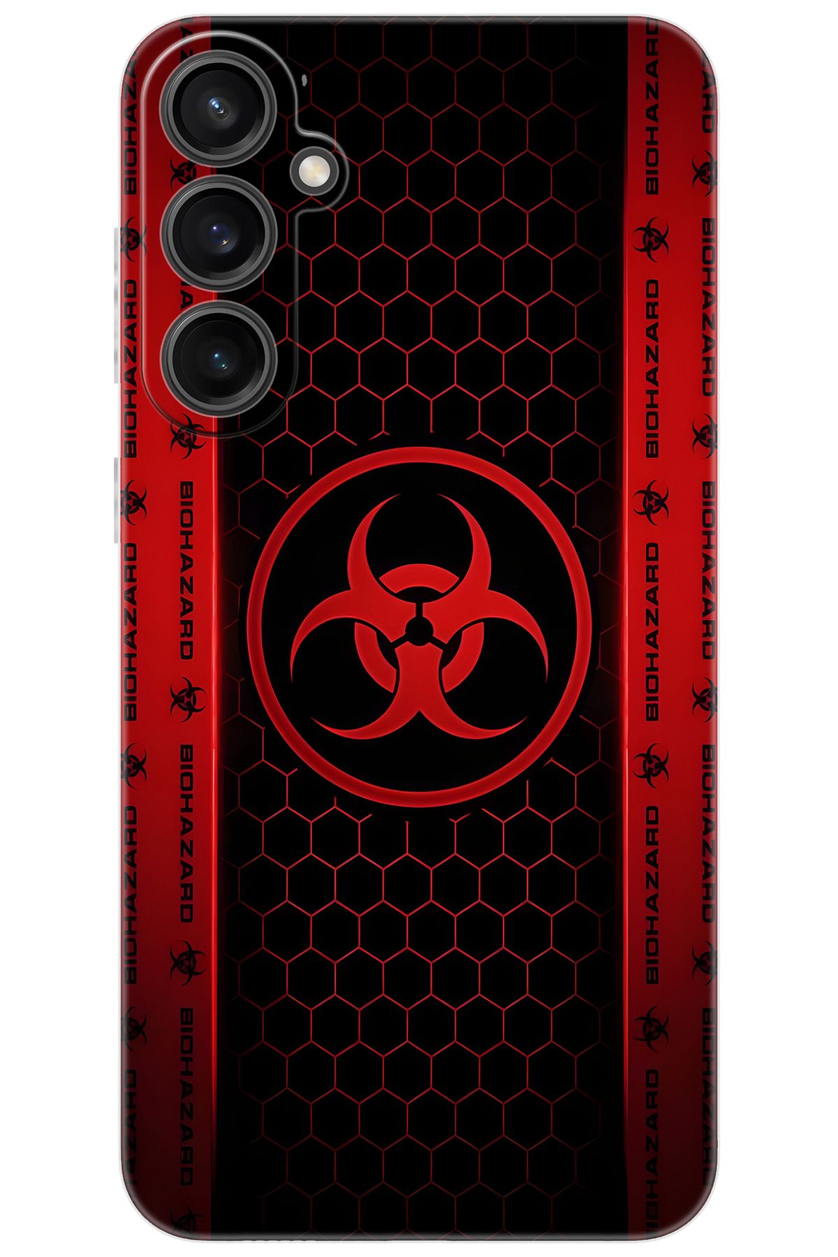 Ceppare Samsung Galaxy S23 FE (SM-S711B) Uyumlu Kılıf Desen Baskılı Silikon Biohazard STK:754 CP-dQmNsyQ
