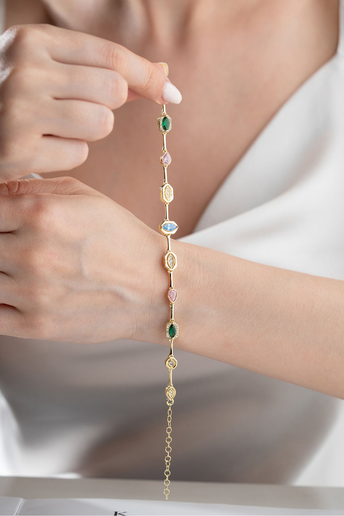 Silvano Jewelry 925 Ayar Gümüş Trend Bileklik