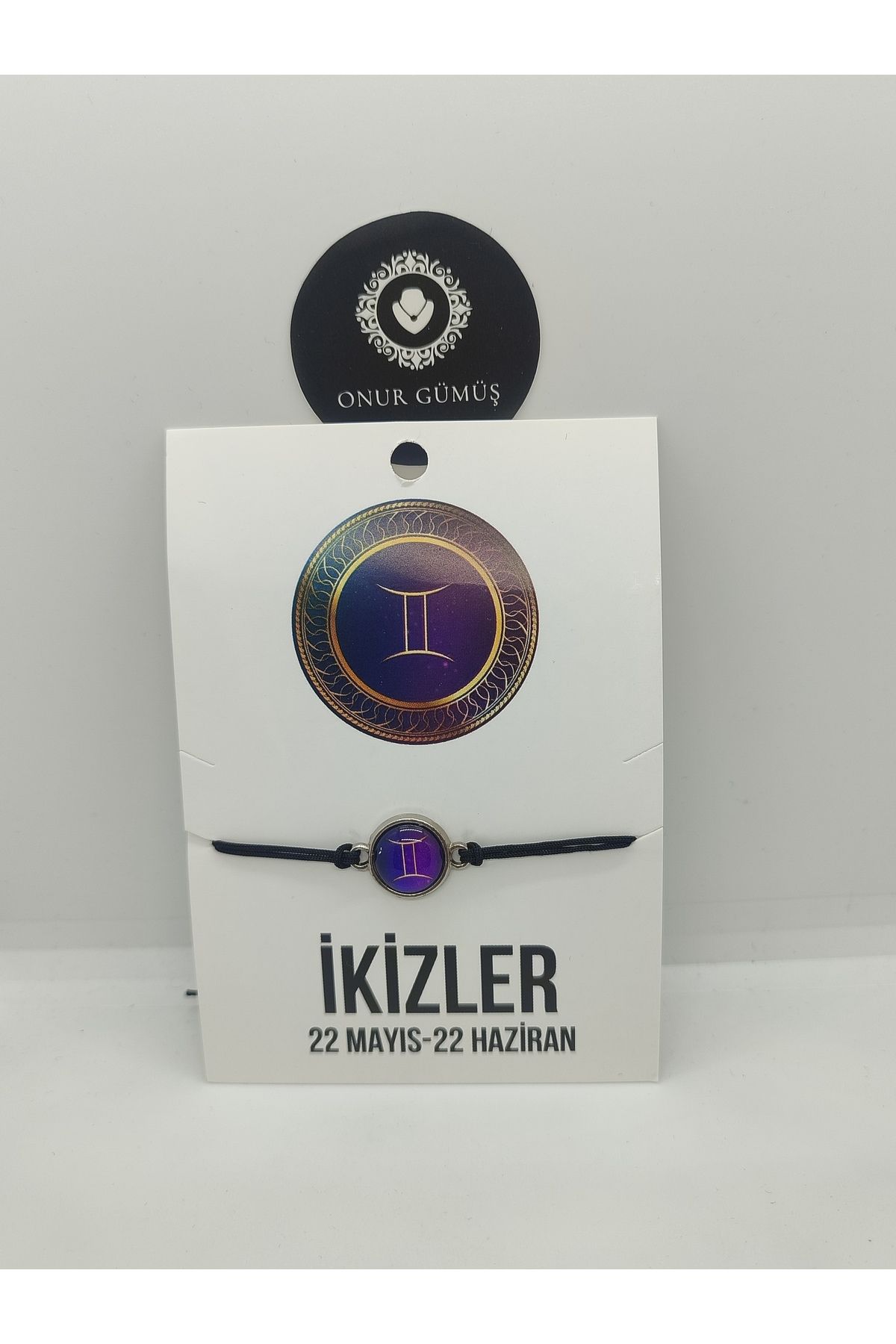 Onur Gümüş İkizler Burcu Burç Bilekliği