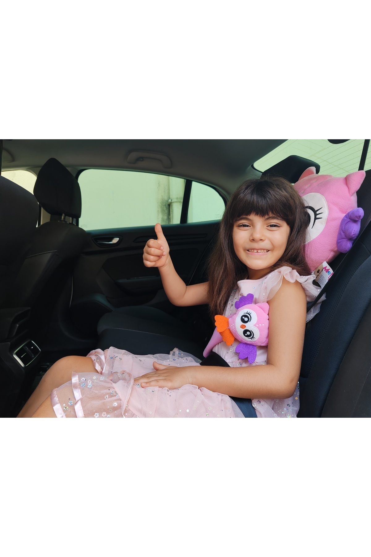 tosbai Araba Boyun Yastığı ve Emniyet Kemeri Kılıfı Seti - Konforlu ve Güvenli Seyahat Aksesuarı fotoğrafı 6 (önizleme)
