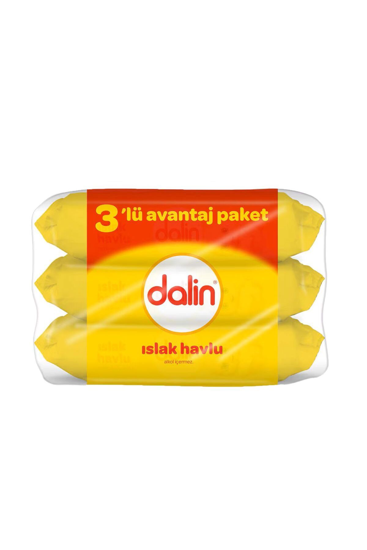 Dalin Islak Havlu 3'Lü Avantaj Paket