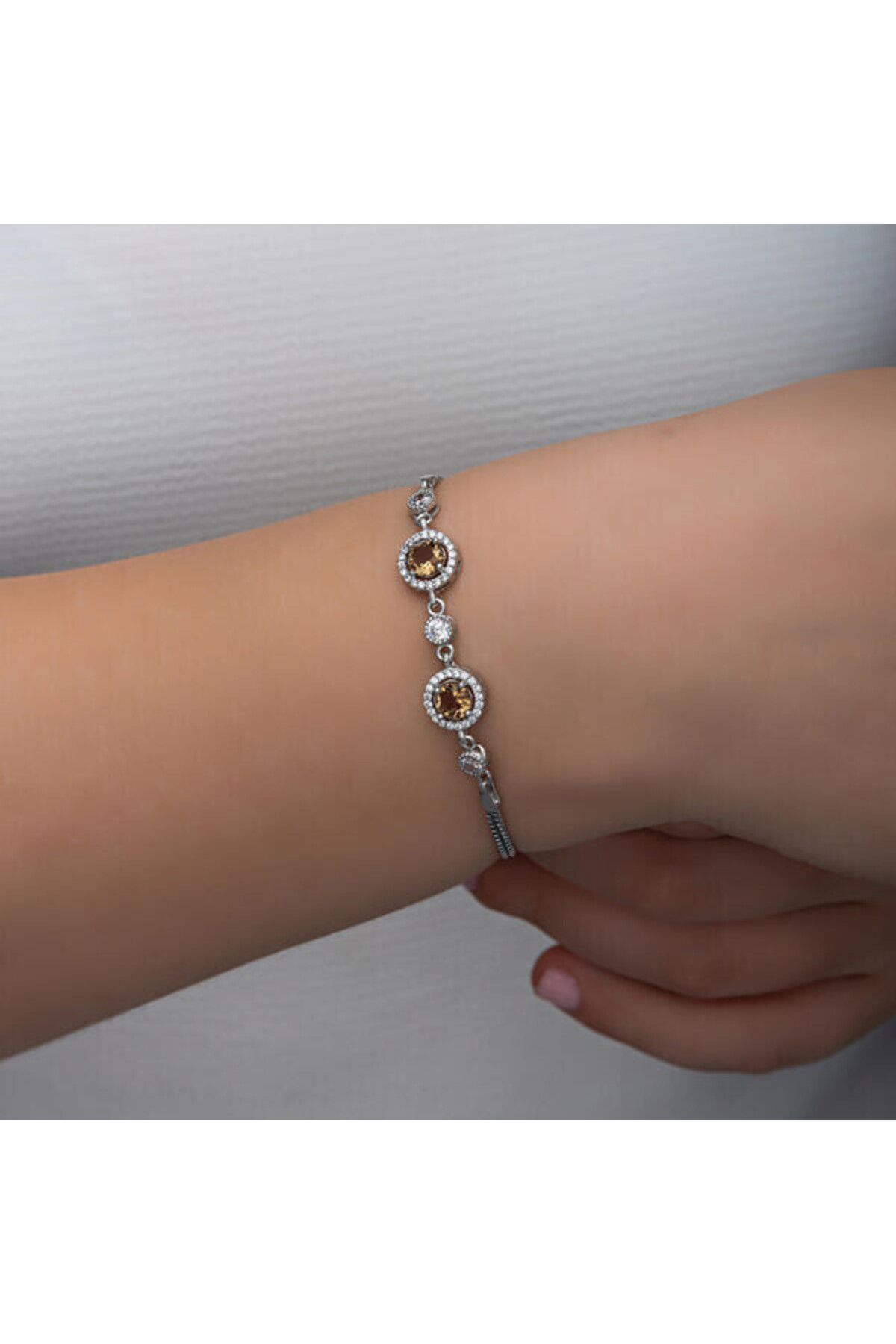 shop Zultanit Taşlı 925 Ayar Gümüş Bileklik