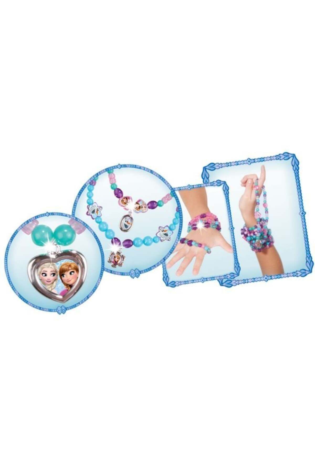 DEDE Frozen Büyük Boncuk Takı Seti