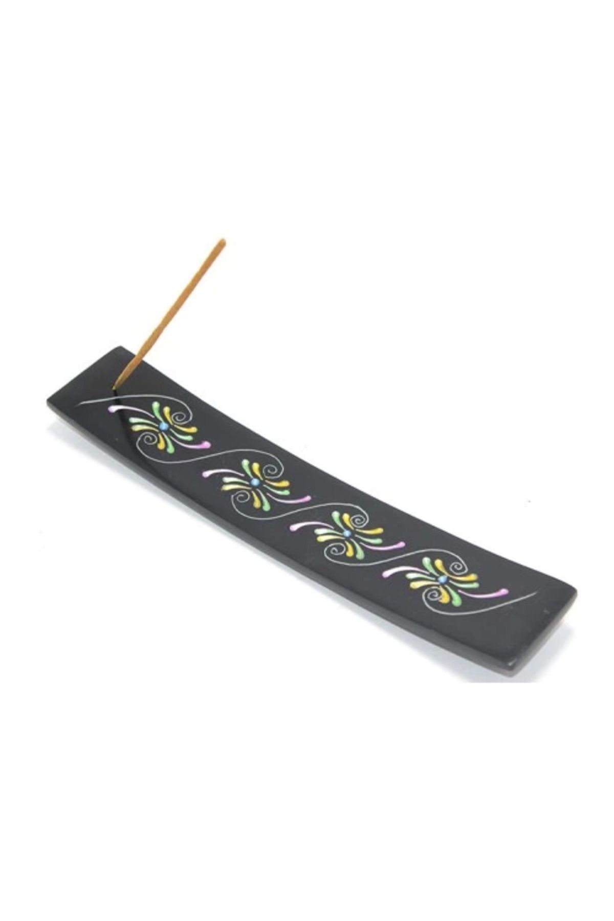 MELFSHOP Obsidian Taşı Kayık Tütsülük Model 7