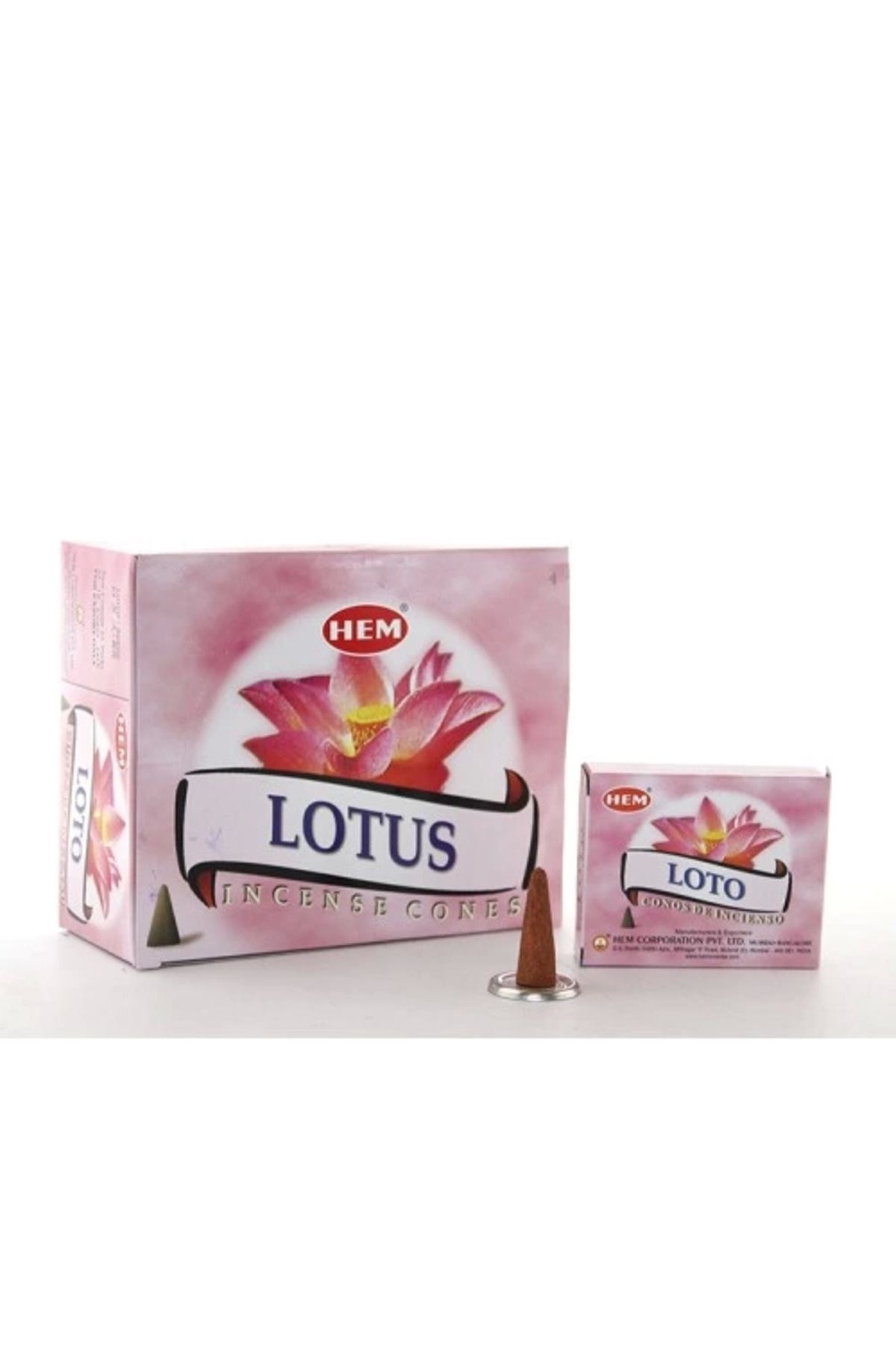 ÖYKÜ VE YİĞİT Lotus Aromalı Konik Tütsü