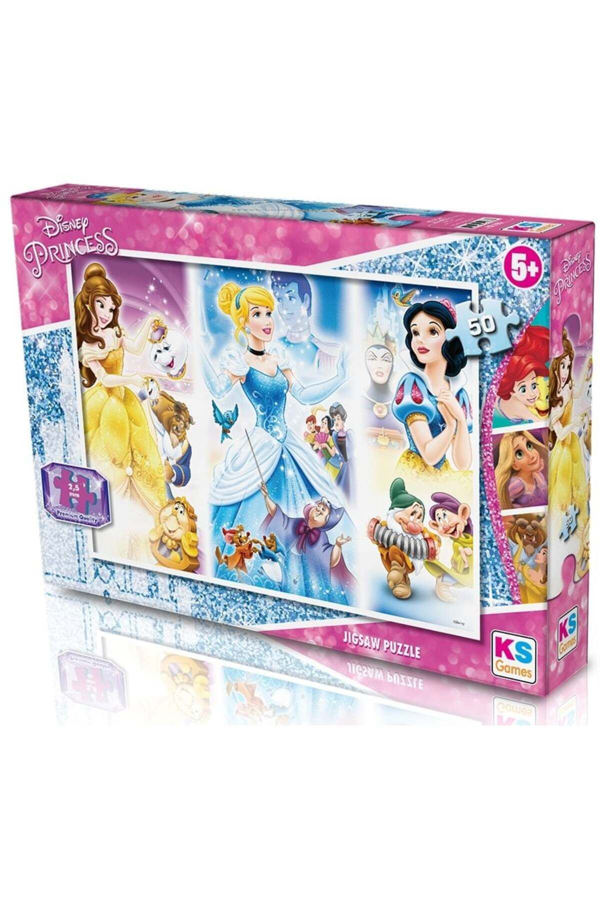 KS Puzzle 50 Parça Disney Prensesler