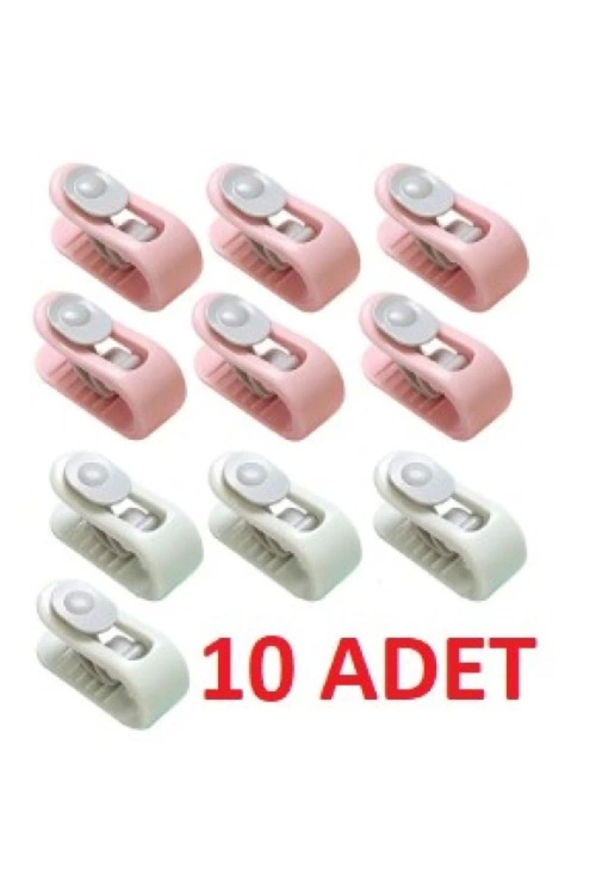 MELFSHOP Mandallı Yorgan Sabitleme Klipsi 10 Adet