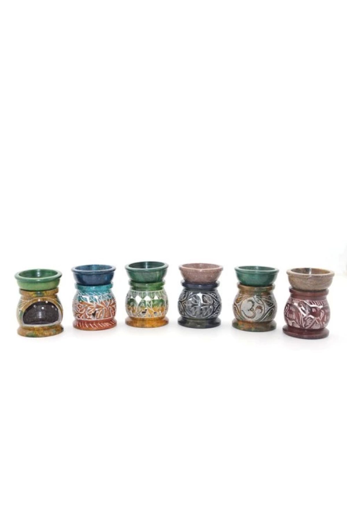 FTT SHOPPING MARKET Obsidian Taşı Buhurdanlık Model 5
