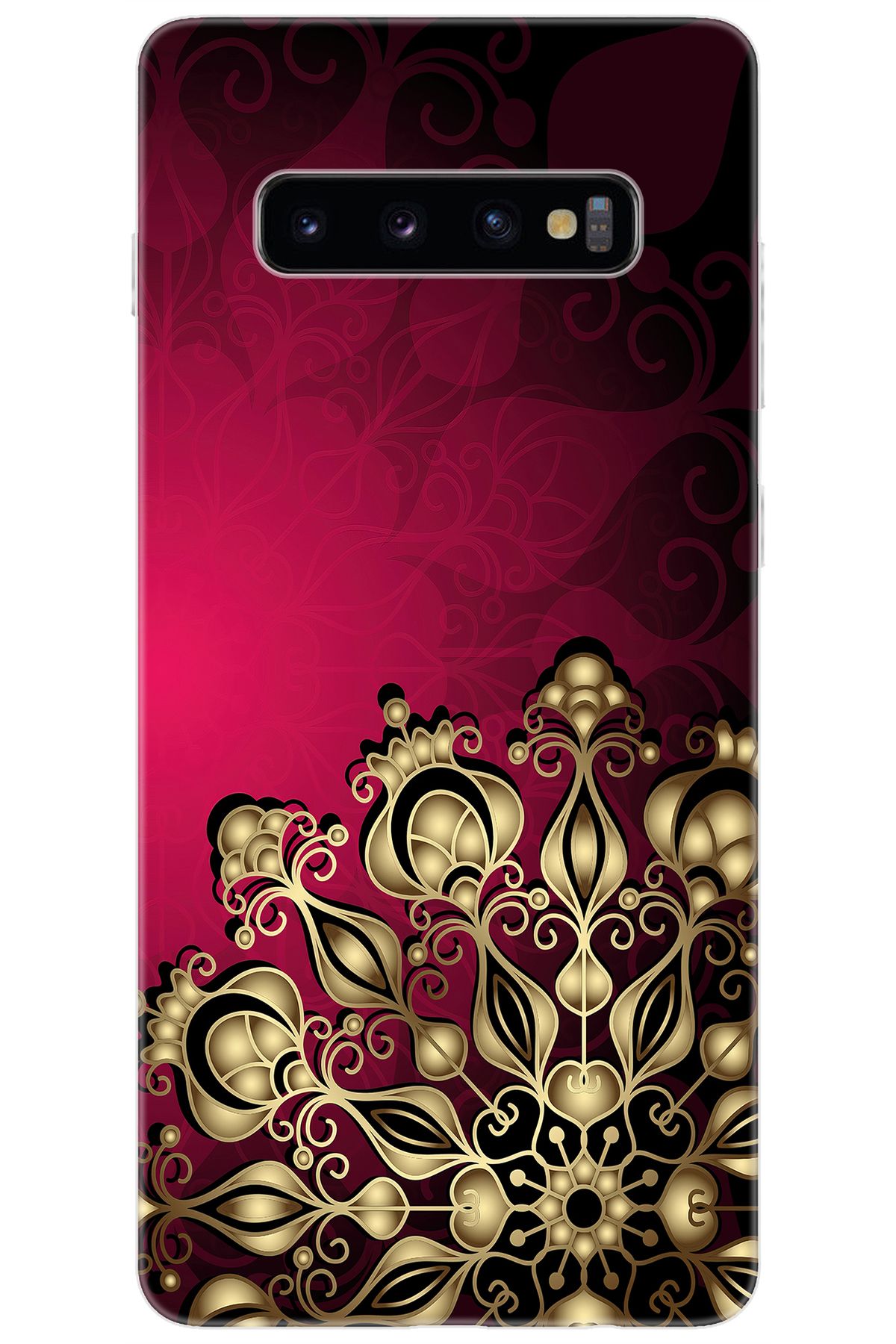 Ceppare Samsung Galaxy S10 PLUS (SM-G975F) Uyumlu Kılıf Desen Baskı Silikon Desen Tasarım STK:273 CP-FAcxrsb