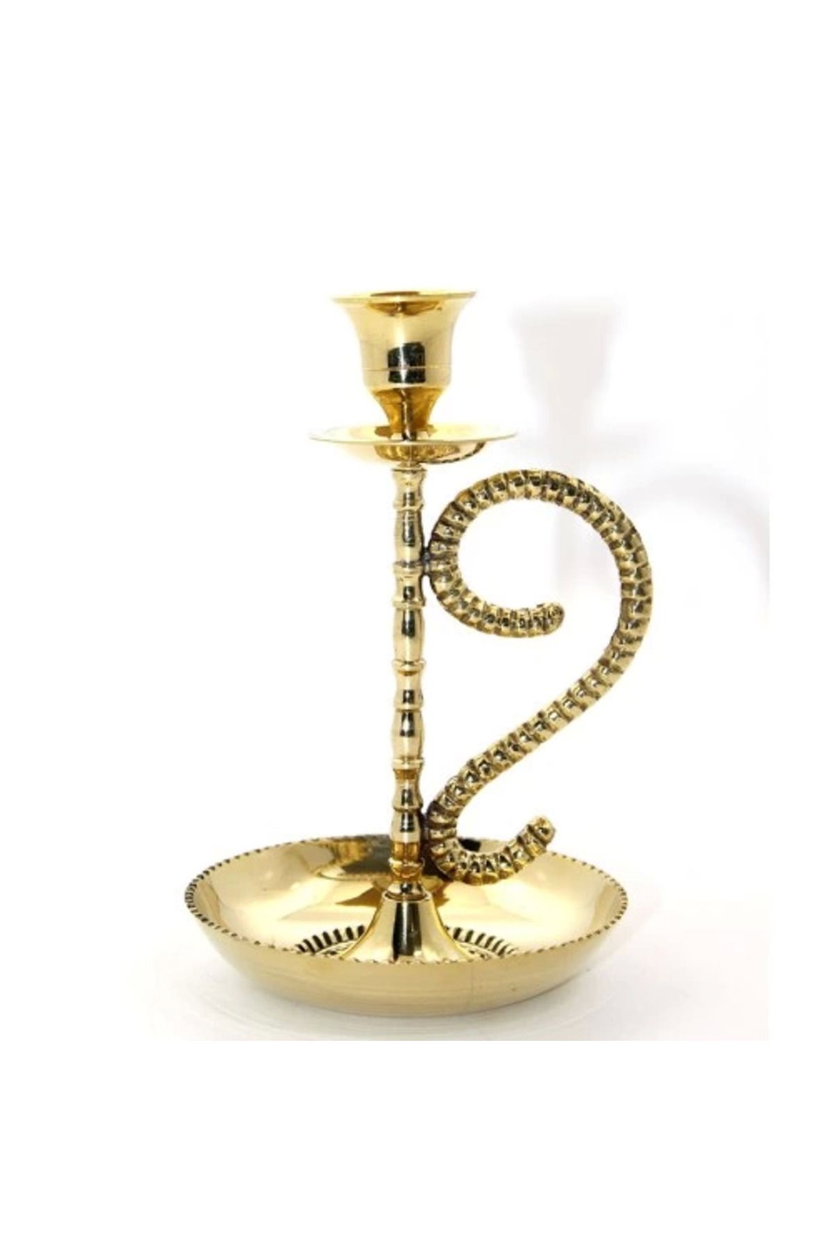 hayalimsah Tekli Pirinç Şamdan Model 1