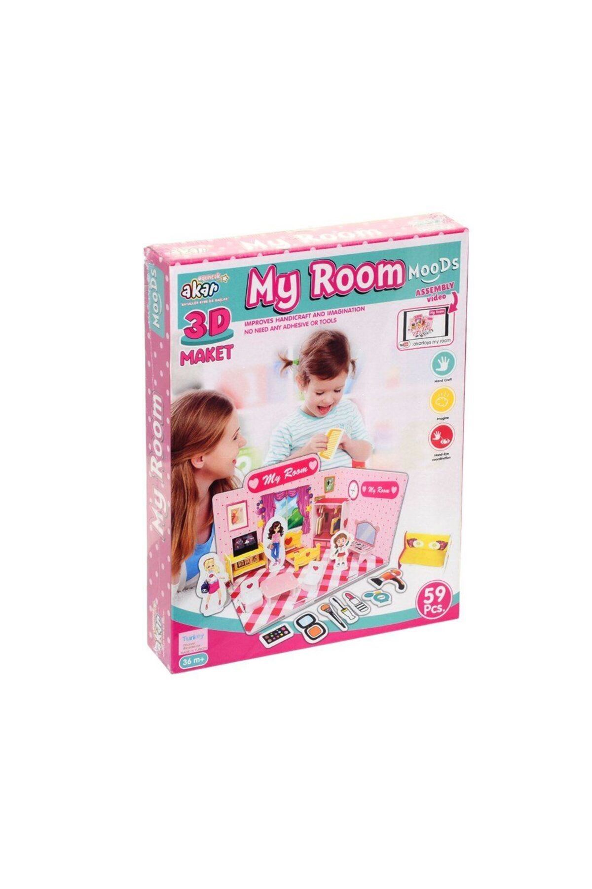 Akar Benim Odam Maket 3 Boyutlu Puzzle