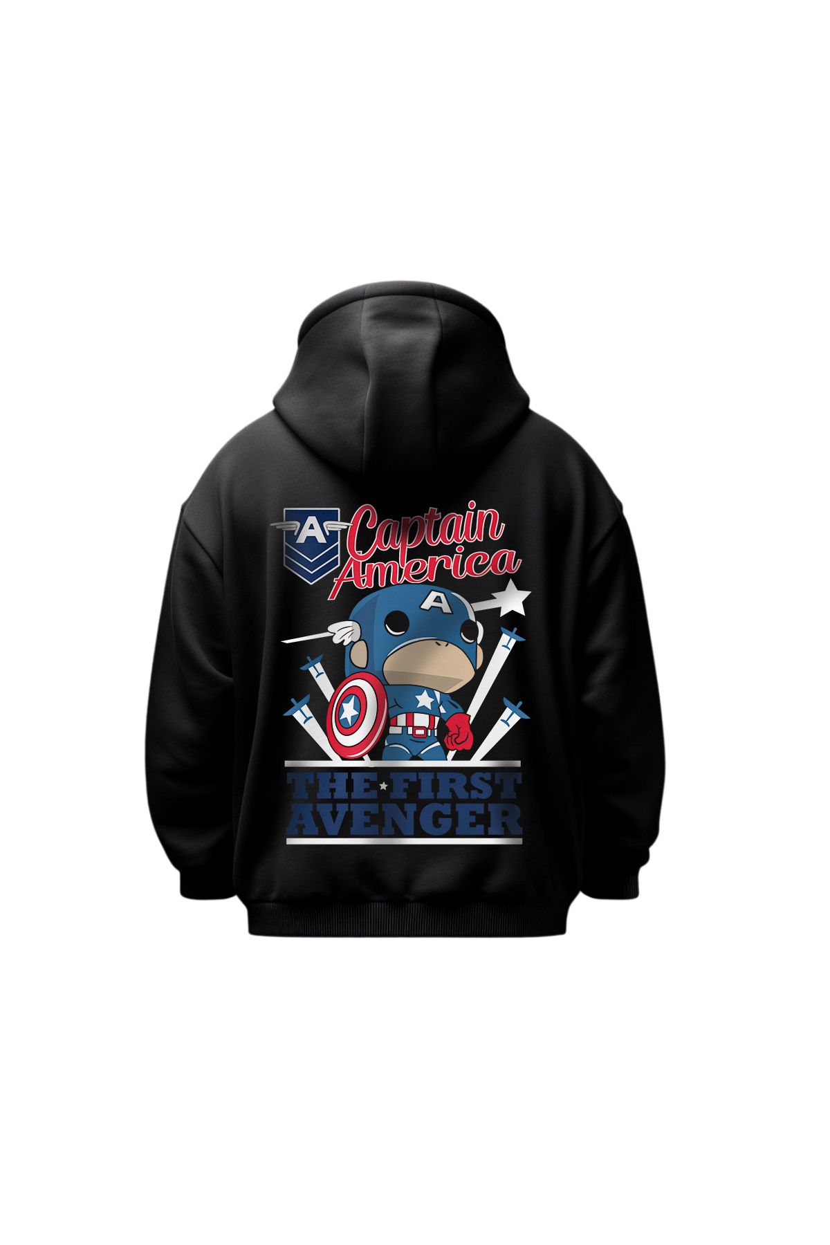 Huw Captain America Marvel Unisex Hoodie