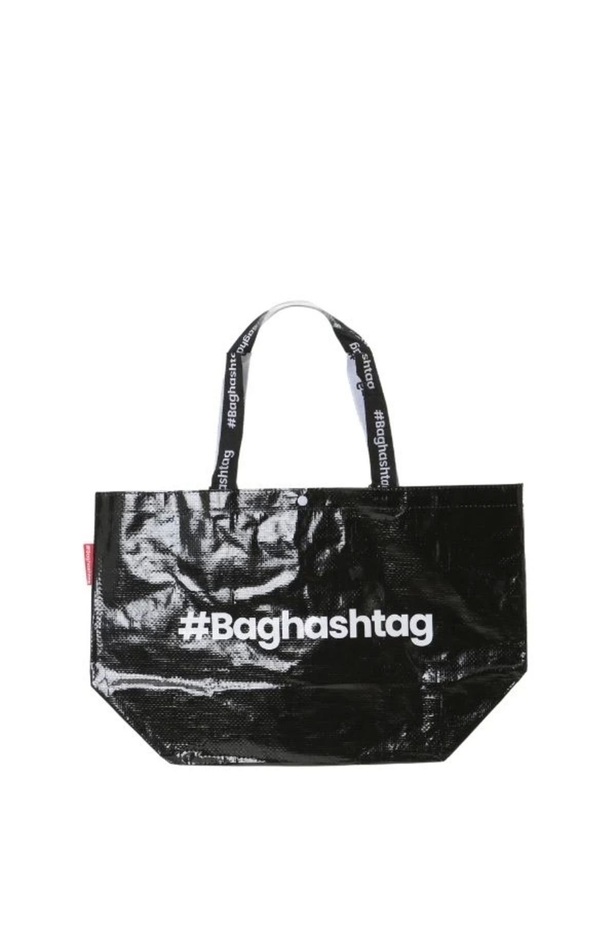 Angoravi Baghashtag Siyah Kum Tutmaz Büyük Boy Plaj Çantası