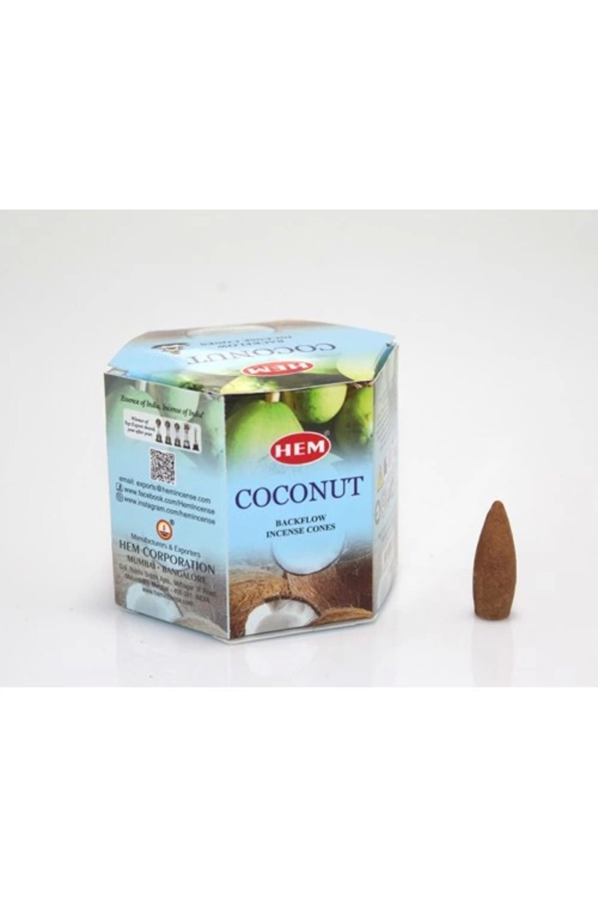 FTT SHOPPING MARKET Coconut Aromalı Geri Akış Tütsü