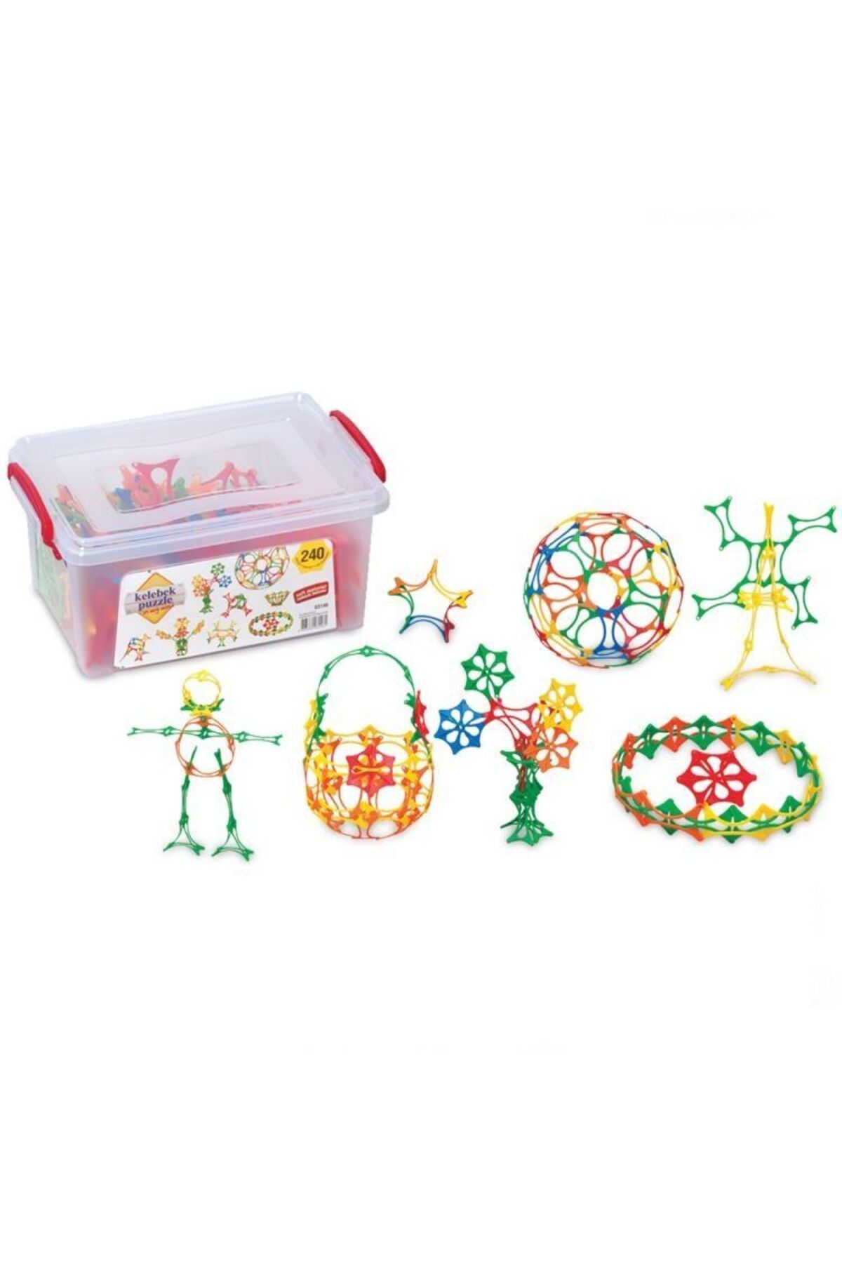 DEDE Kelebek Puzzle Küçük Boy 240 Parça