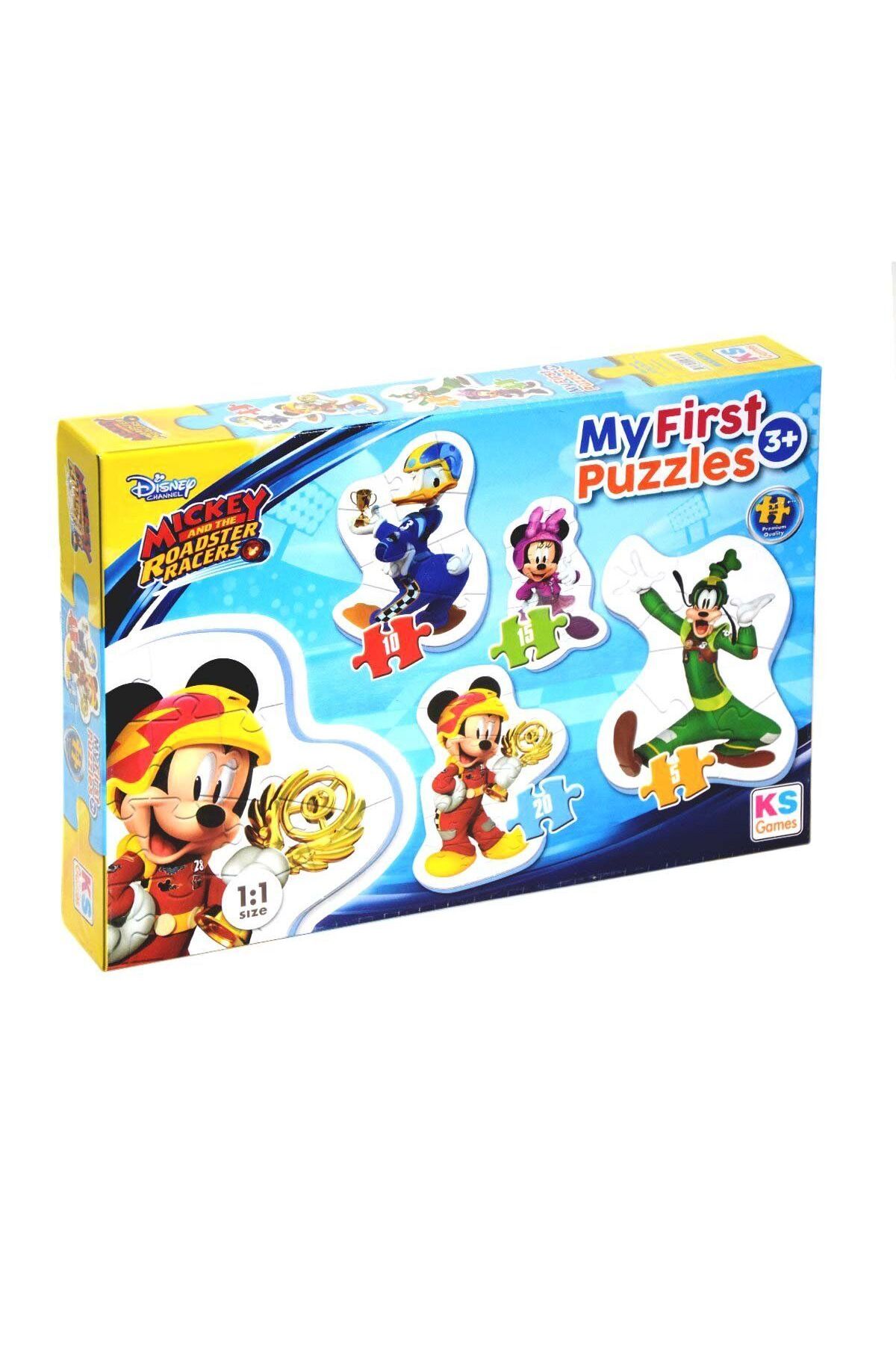 KS Oyuncak KS Mickey Benim İlk Yapbozum 4'ü Bir Arada