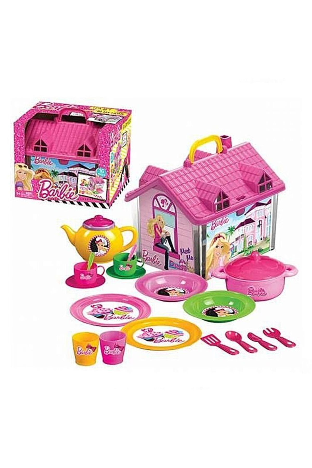 DEDE Barbie Ev Çay Seti