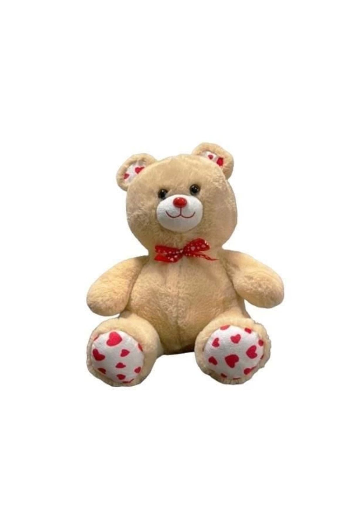 Angoravi 35 CM PATİLEN KALPLİ AYI -HLY