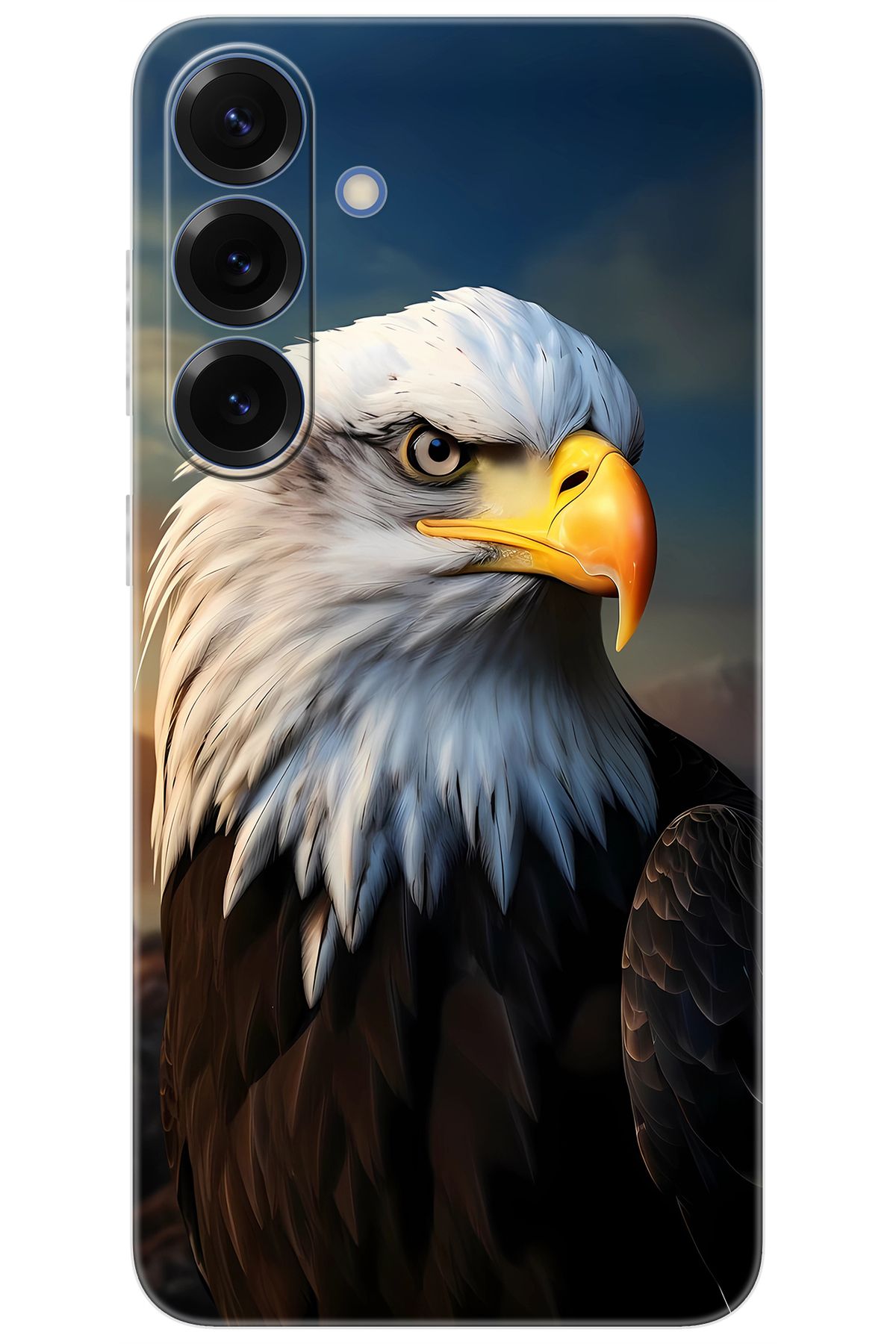 Ceppare Samsung Galaxy S25 PLUS (SM-S936B) Uyumlu Kılıf Desen Baskılı Silikon Kartal STK:687 CP-BXYoRNK
