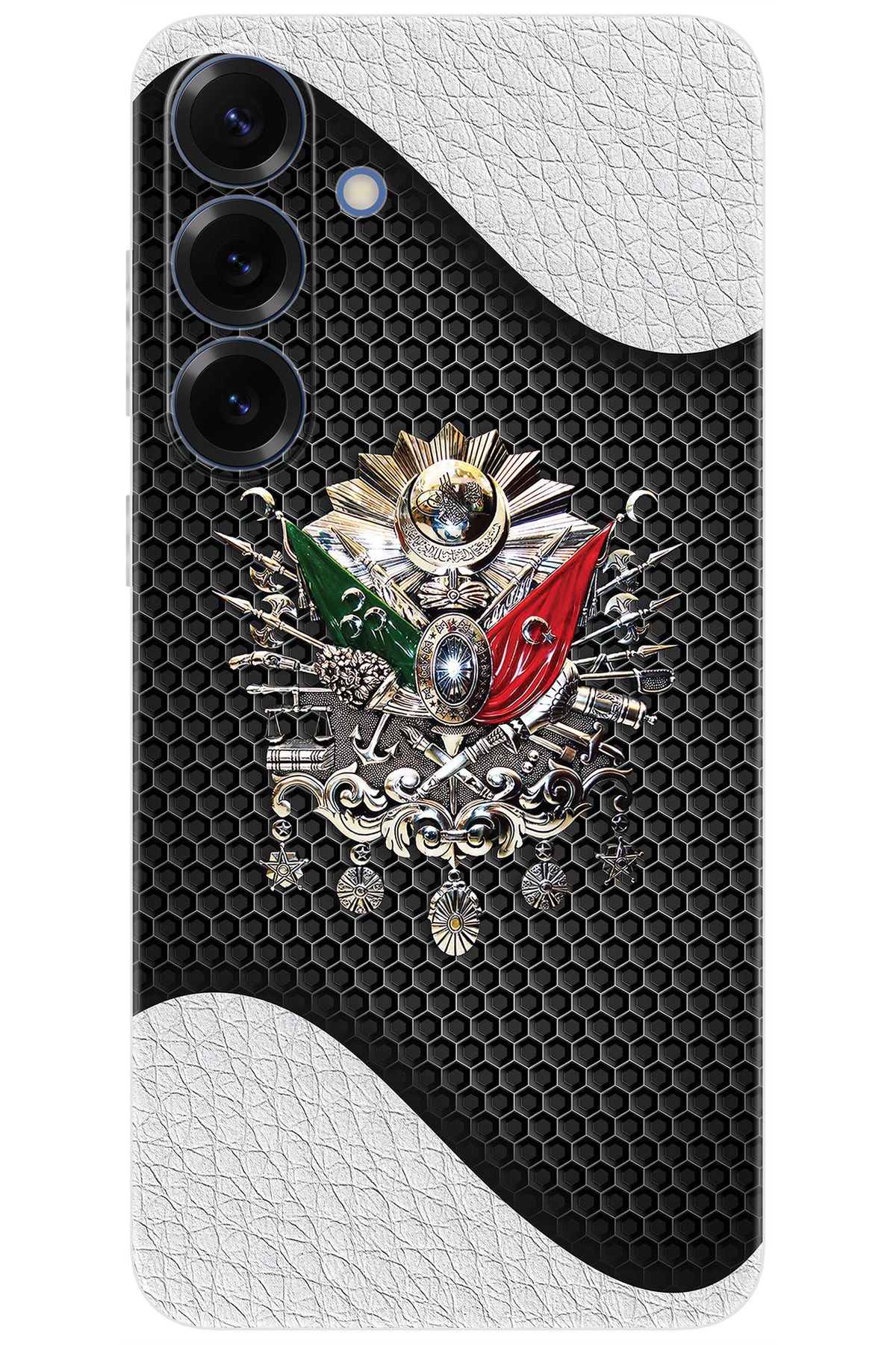 Ceppare Samsung Galaxy S25 PLUS (SM-S936B) Uyumlu Kılıf Silikon Osmanlı Tuğra Tasarım STK:415 CP-gAw9Pdn