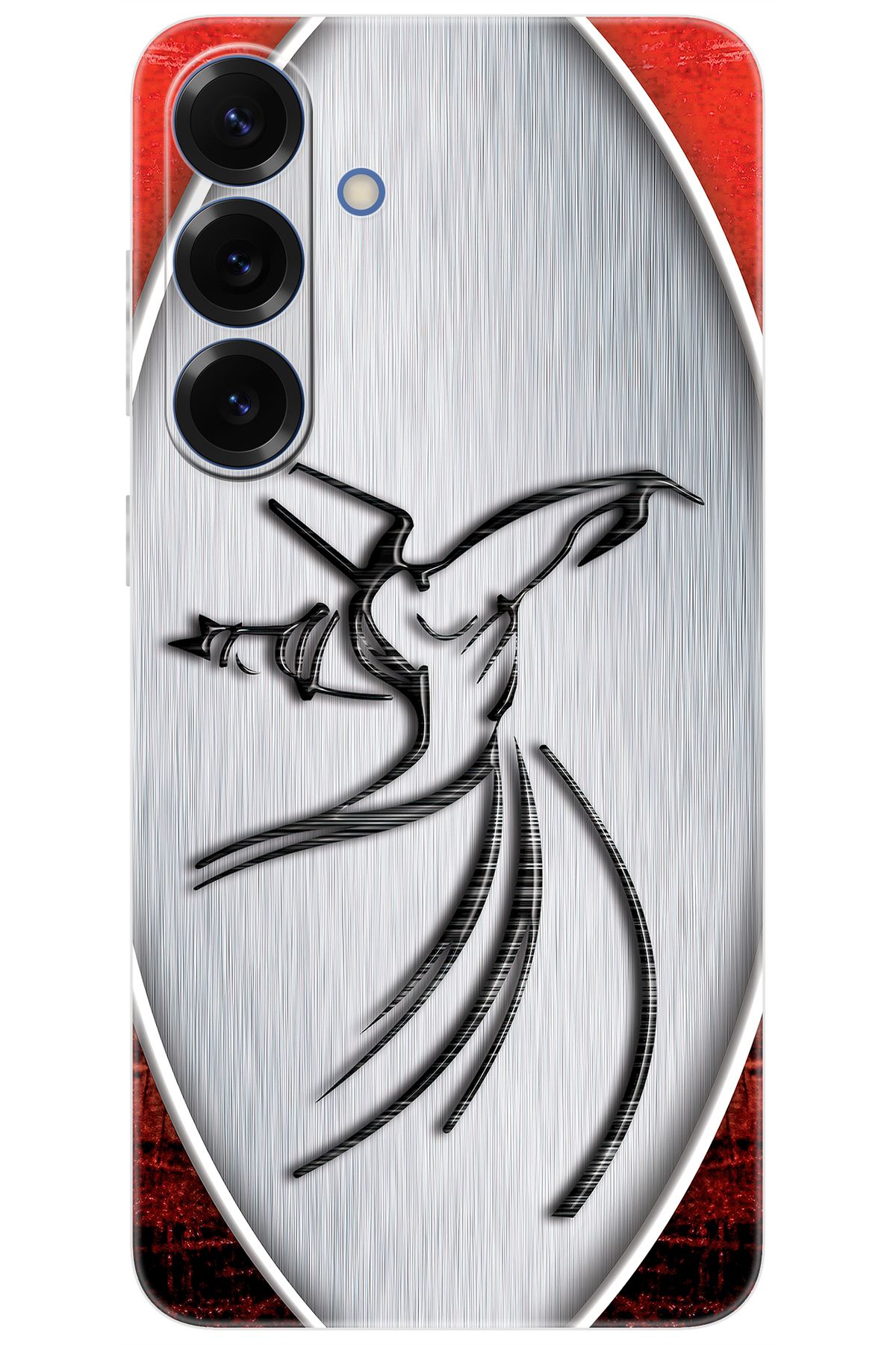 Ceppare Samsung Galaxy S25 PLUS (SM-S936B) Uyumlu Kılıf Desenli Silikon Semazen Tasarım STK:443 CP-e1oEc2d