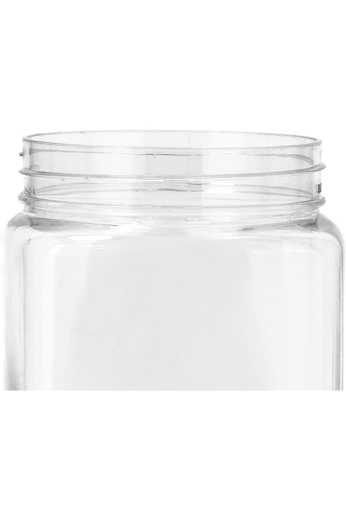 Generic-Royalford 450ML Crystalia Canister - Portable & Stackable Design | Transparent Body with Tight Lid 4