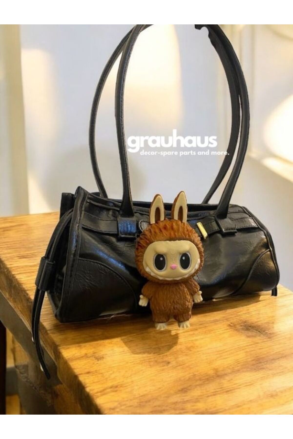 GRAUHAUS Labubu Çanta Charmı 15 CM Premium Kalite