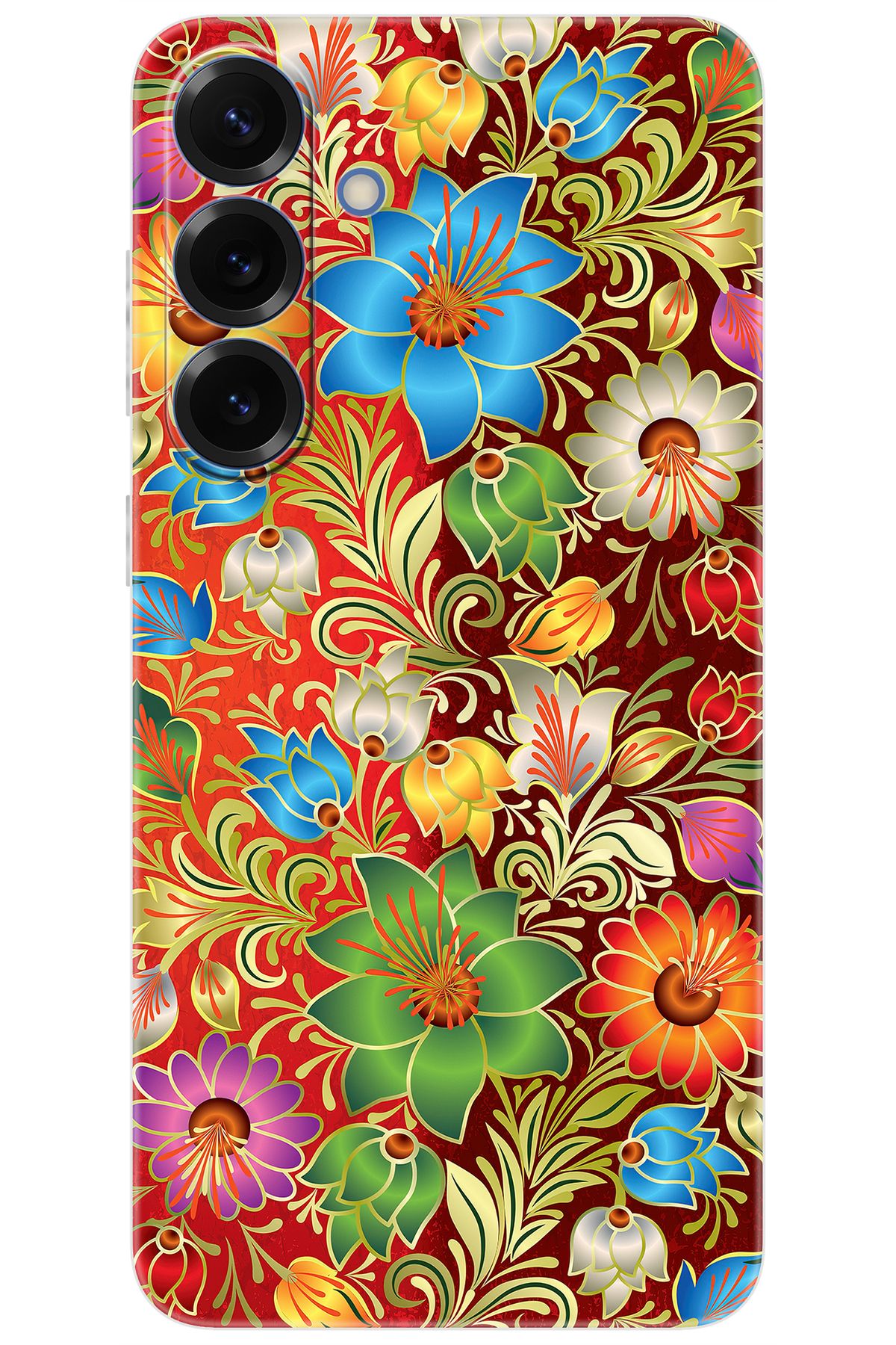Ceppare Samsung Galaxy S25 PLUS (SM-S936B) Uyumlu Kılıf Desenli Silikon Çiçekler Serisi STK:532 CP-3hLkxt0