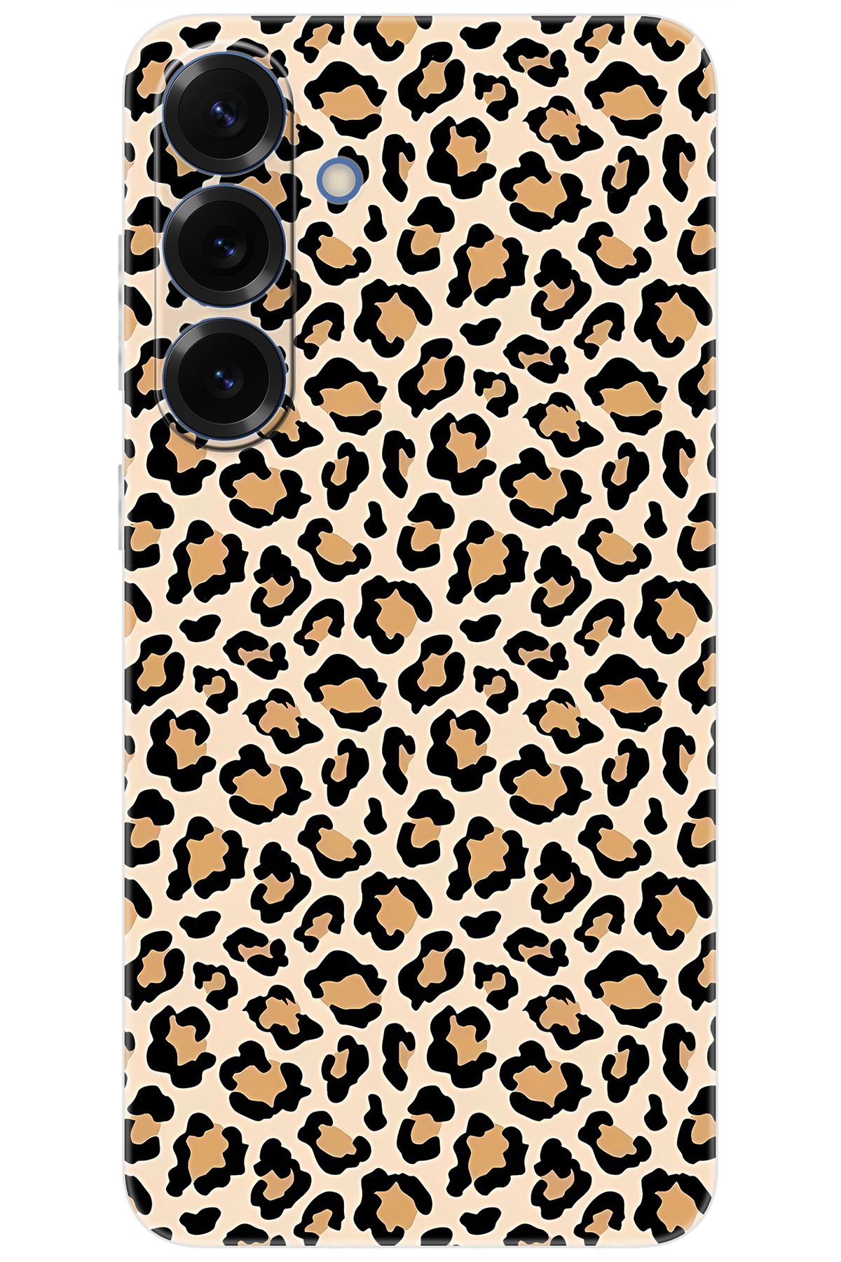 Ceppare Samsung Galaxy S25 PLUS (SM-S936B) Uyumlu Kılıf Desen Baskı Silikon Leopar Desen STK:743 CP-cxPgIcO