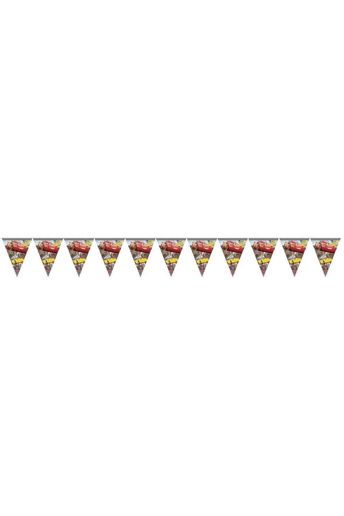BalonEvi LDC2274 Balonevi, Cars 3, Kağıt Bayrak Seti