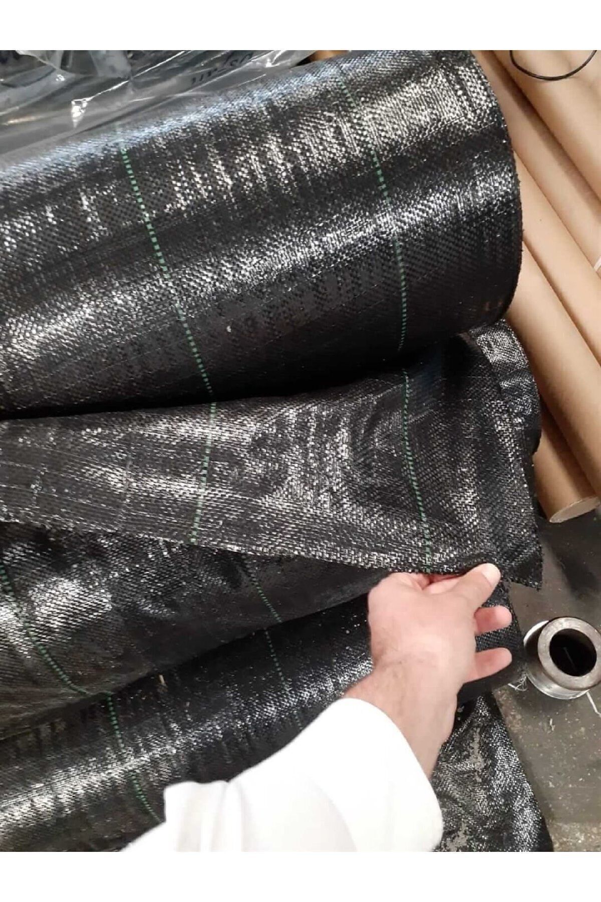 fileambalaj Jüt-Sera Taban Örtüsü Siyah 1.5 X 20m