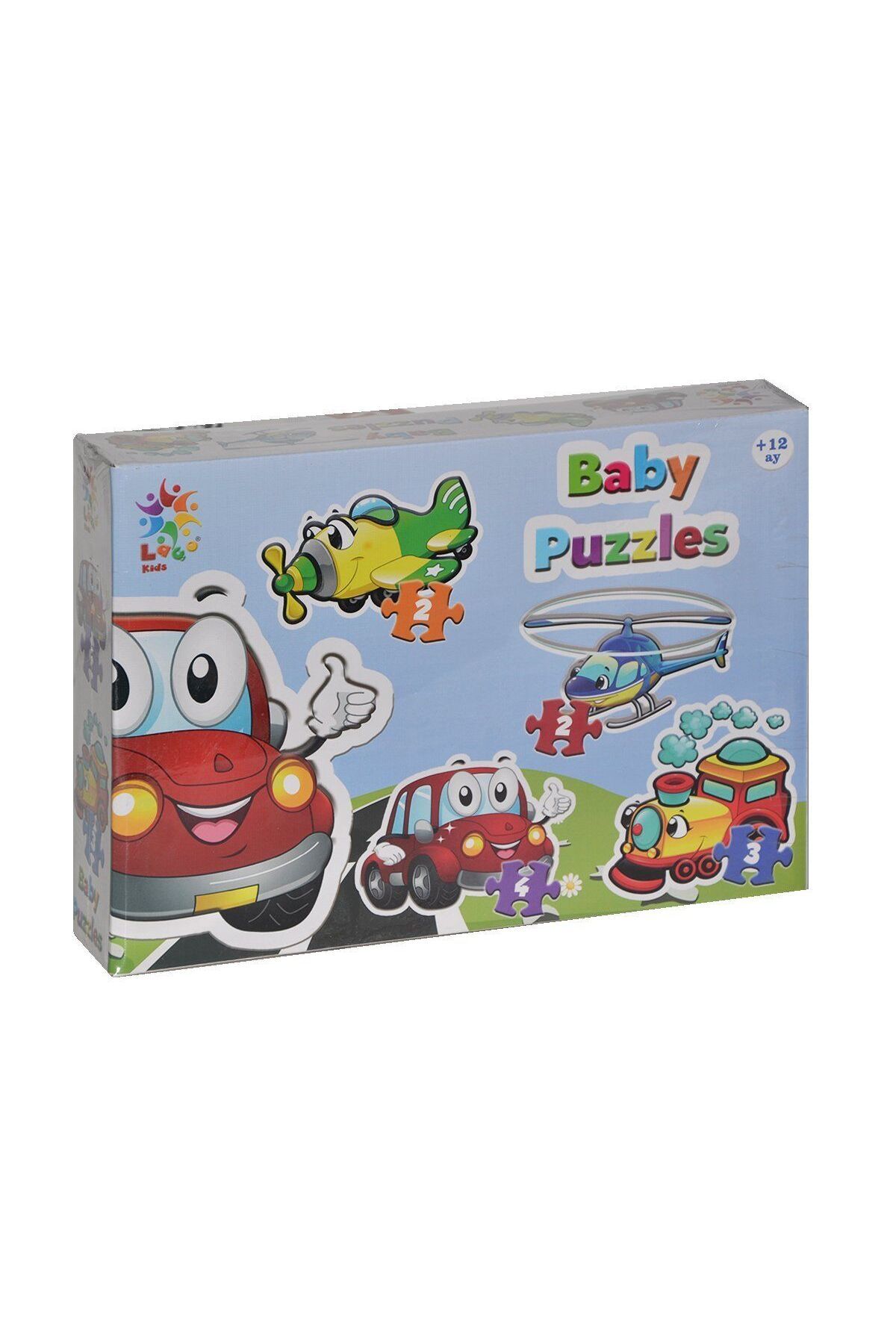 Utku Oyuncak LCBYB003 BABY PUZZLE TAŞITLAR