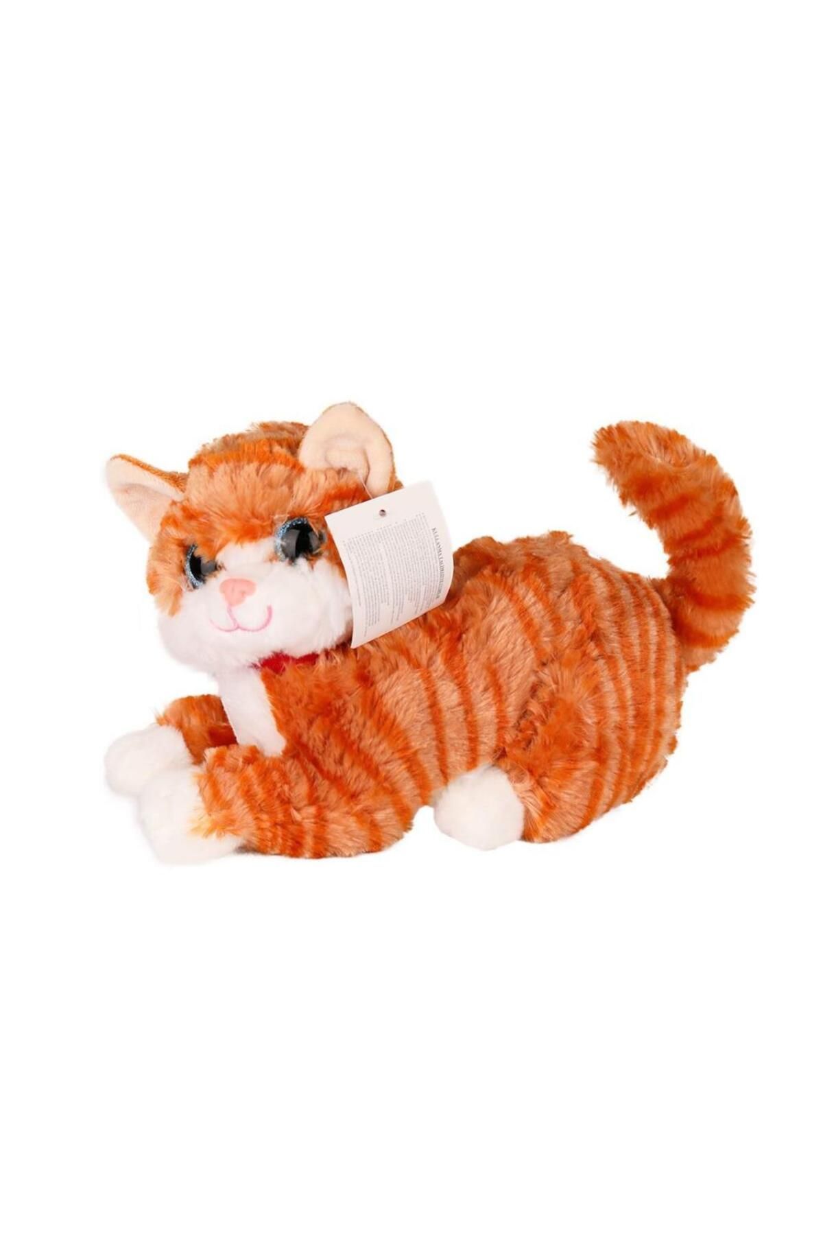 Skygo KZL-1609032 Peluş Miyavlayan Kedi -Kızılkaya Oyuncak