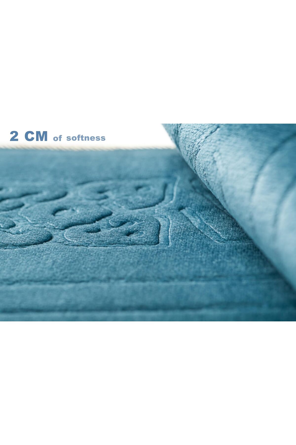 سجادة صلاة مع مسند ظهر / كرسي أرضي للتأمل قابل للطي وجيب للحمل (واحة)