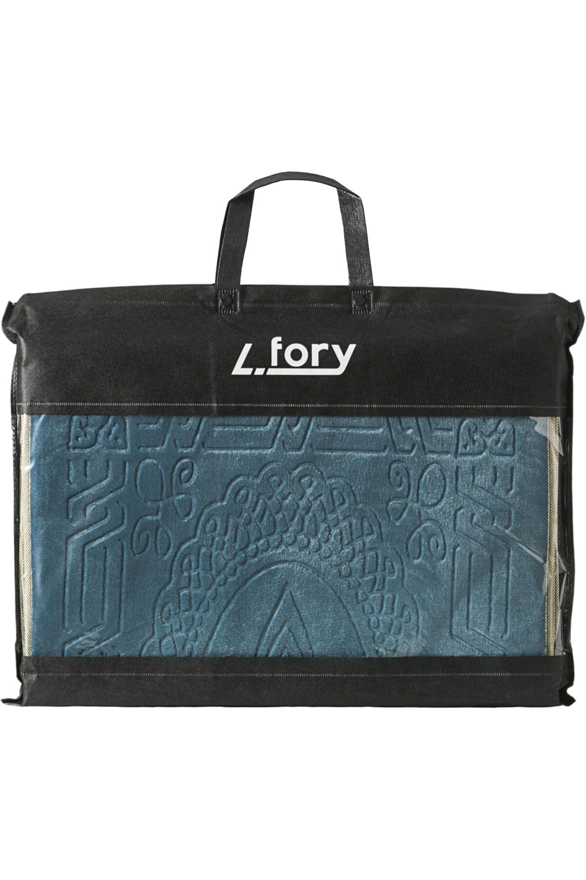 سجادة صلاة مع مسند ظهر / كرسي أرضي للتأمل قابل للطي وجيب للحمل (واحة)