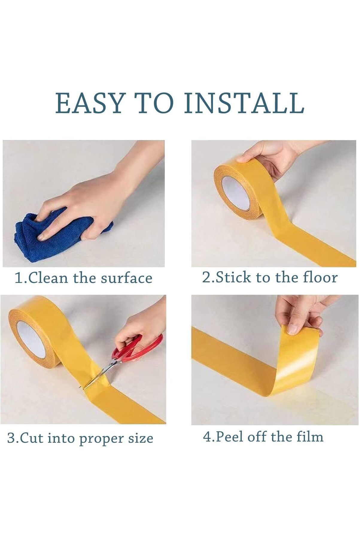 Generic-SYOSI Grippers for Mats on Carpet Carpet Grippers for Rugs on Top of Carpet Corner Rug Grippers for 6