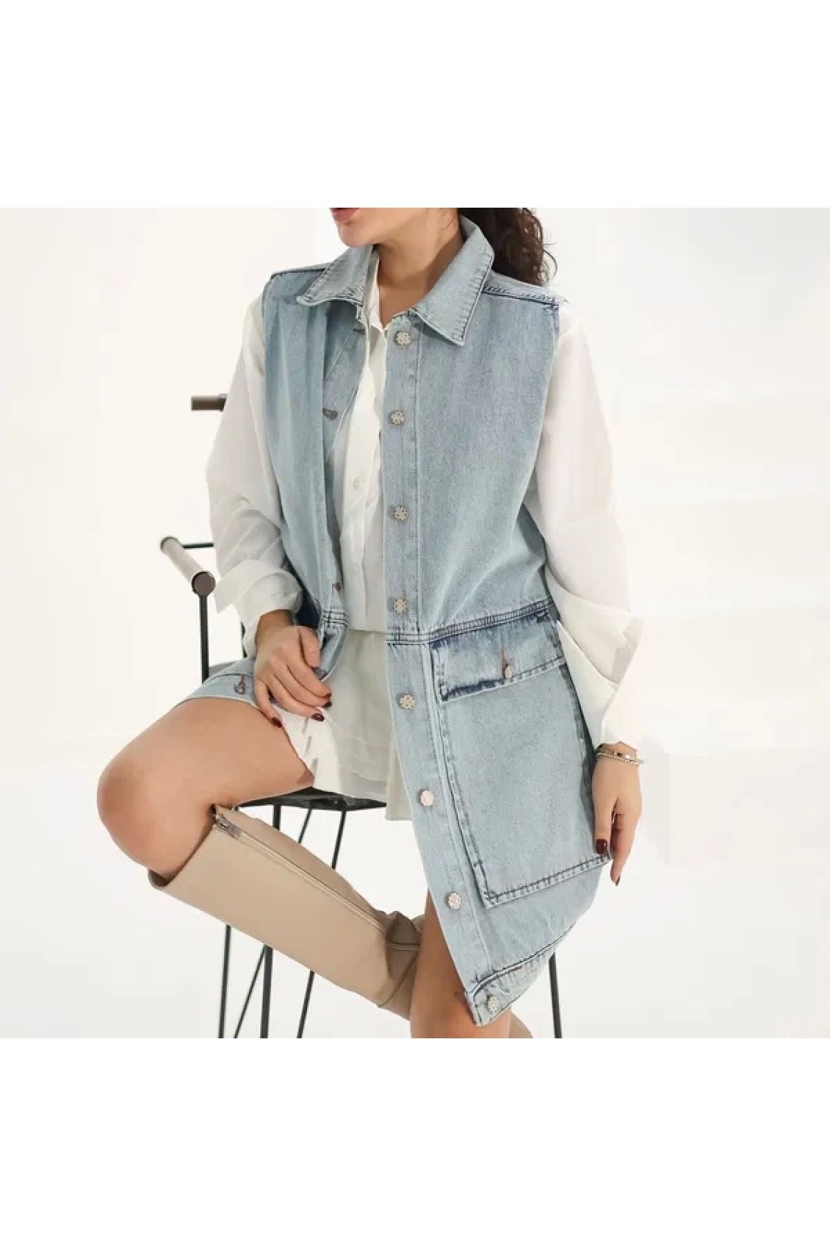 BYB MODA TASARIM Cepli Kot Yelek